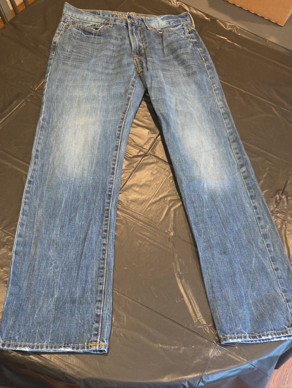 American Eagle Outfitters Men's Bootcut Jeans in Blue Denim 30 X 36